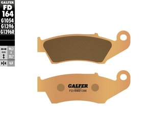 רפידות בלם סינטר גלפר - GALFER PADS SINTER OFF-ROAD FD164G1396