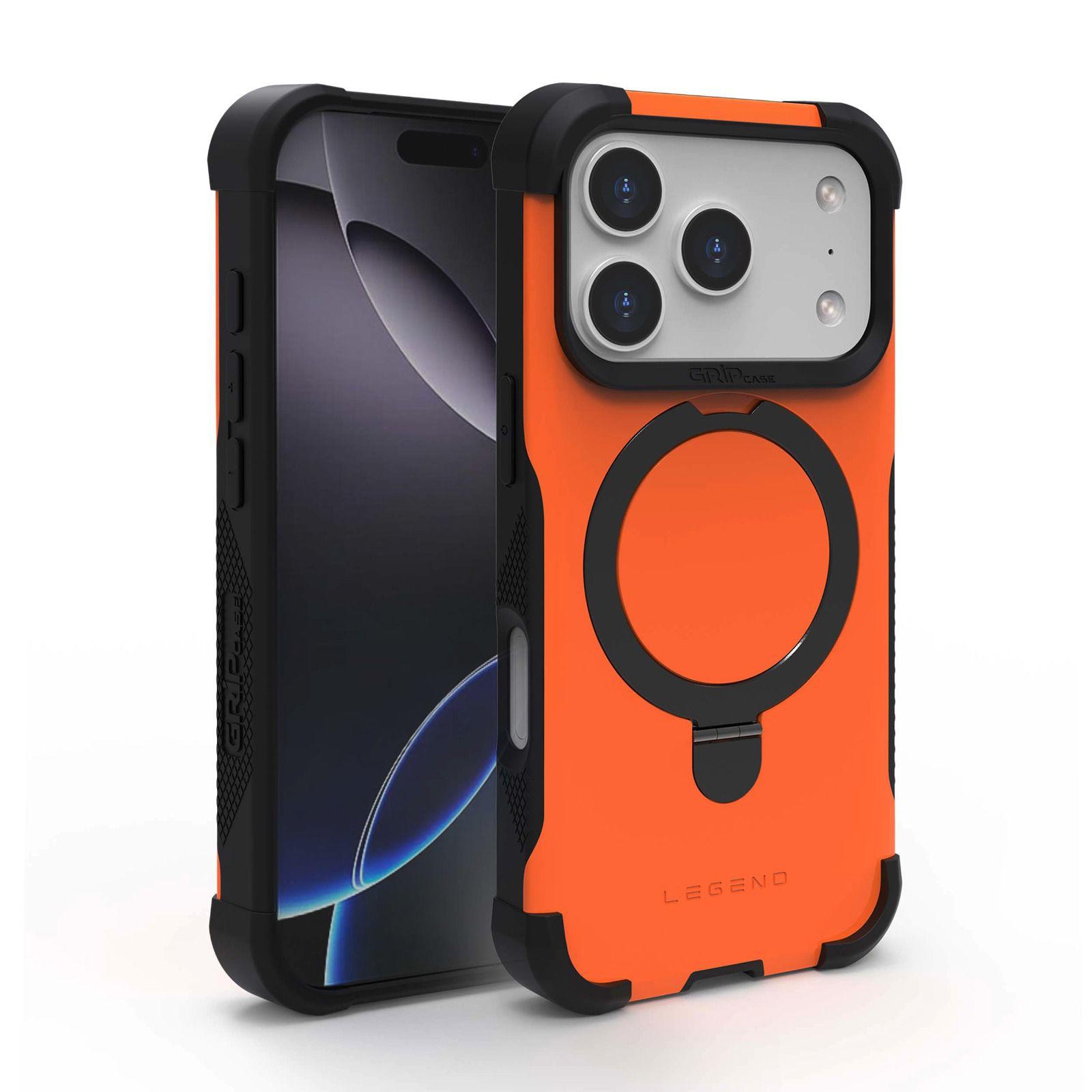 כיסוי Grip Case Legend MagSafe Iphone 17 Pro Max – כתום