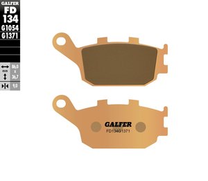 רפידות בלם סינטר גלפר - GALFER PADS SINTER STREET FD134G1371