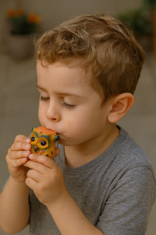 משרוקית ינשוף מעץ כלי נגינהאתניים M2003