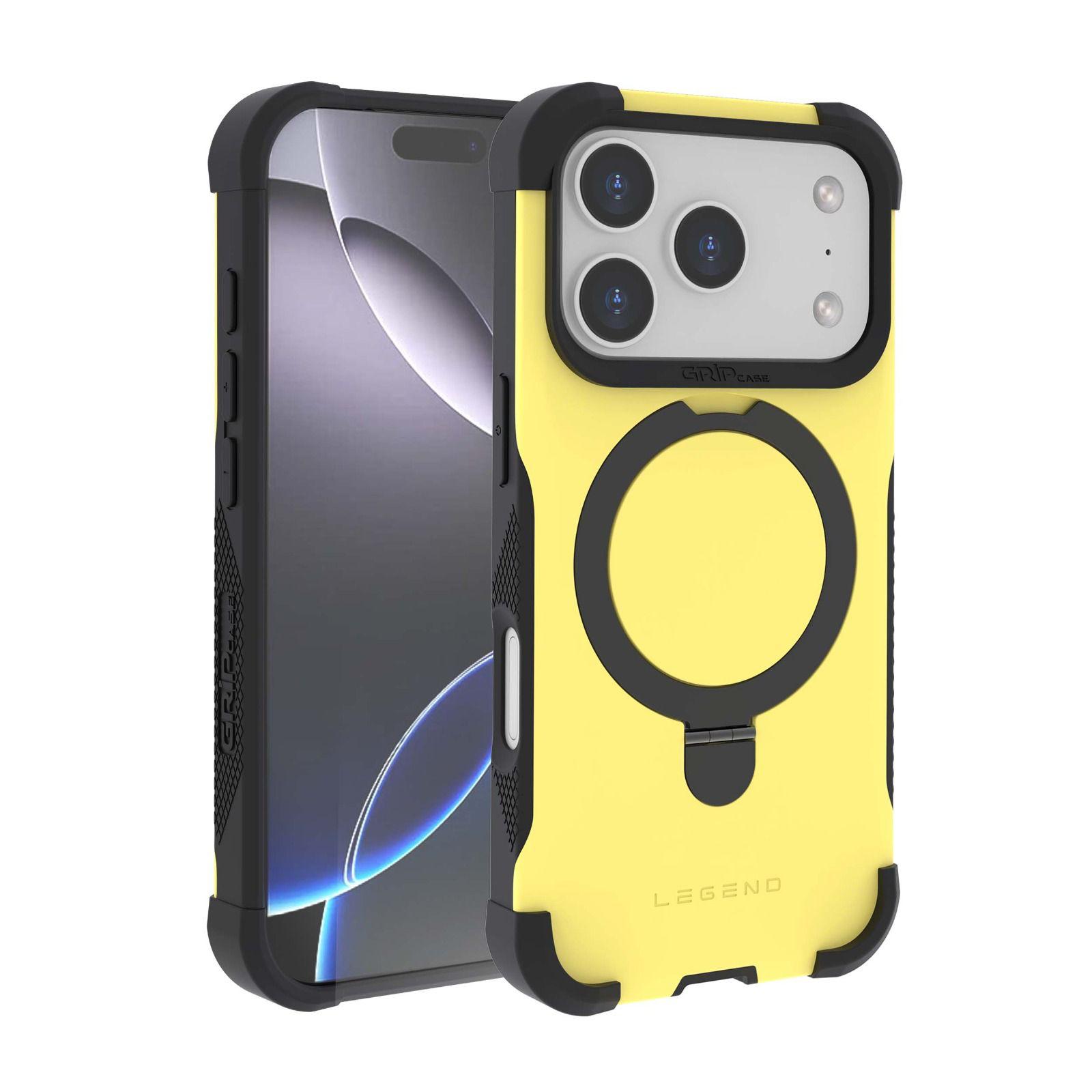כיסוי Grip Case Legend MagSafe Iphone 17 – צהוב