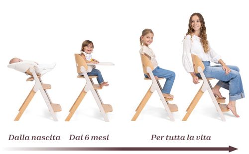 כסא אוכל מודולארי מלידה ועד 110 ק