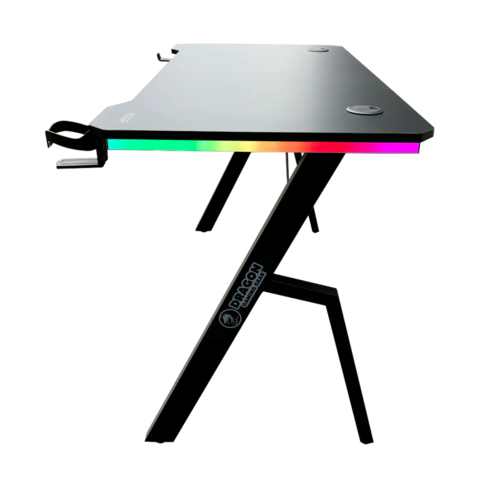 שולחן גיימינג עם תאורת RGB אורך 120 ס