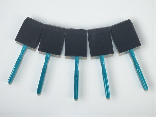 סט מברשות ספוג Mont Marte Foam Brushes – רוחב 50 מ