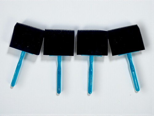 סט מברשות ספוג Mont Marte Foam Brushes – רוחב 75 מ