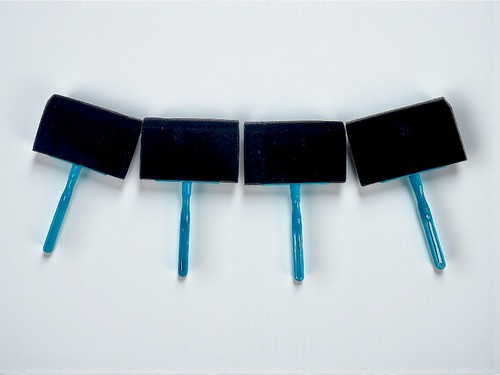 סט מברשות ספוג Mont Marte Foam Brushes – רוחב 100 מ