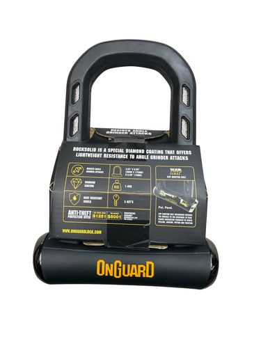 מנעול פרסה U-Lock OnGuard ROCK  SOLID דגם 8590