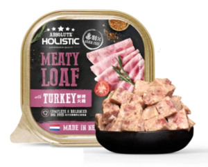 אבסולוט הוליסטיק הודו מעדן פטה לכלב 100 גרם