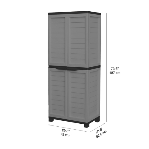 ארון שירות גדול במיוחד עם 4 מדפים 540 ליטר- דגם ג'מבו