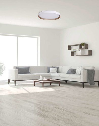  צמוד תקרה לבן+עץ MAYA 40W 40CM 3CCT 