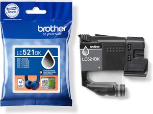 ראש דיו שחור מקורי brother lc521bk