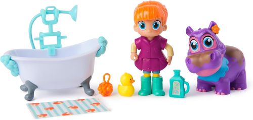 ערכת אמבטיית בועות ג'ונו עם 2 בובות ו 6 אביזרים