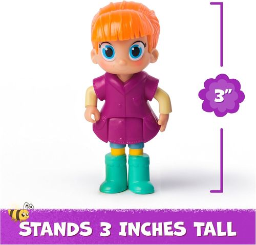 ערכת אמבטיית בועות ג'ונו עם 2 בובות ו 6 אביזרים