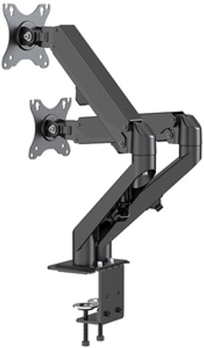 זרוע שולחנית לשני מסכי מחשב Neomounts DS70-700BL2