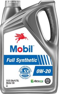 שמן מנוע סינטטי מלא MOBIL 0W20 5L