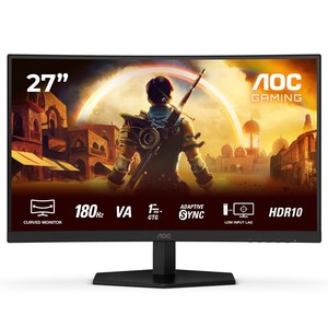מסך מחשב גיימינג - AOC 27" C27G42E 180HZ