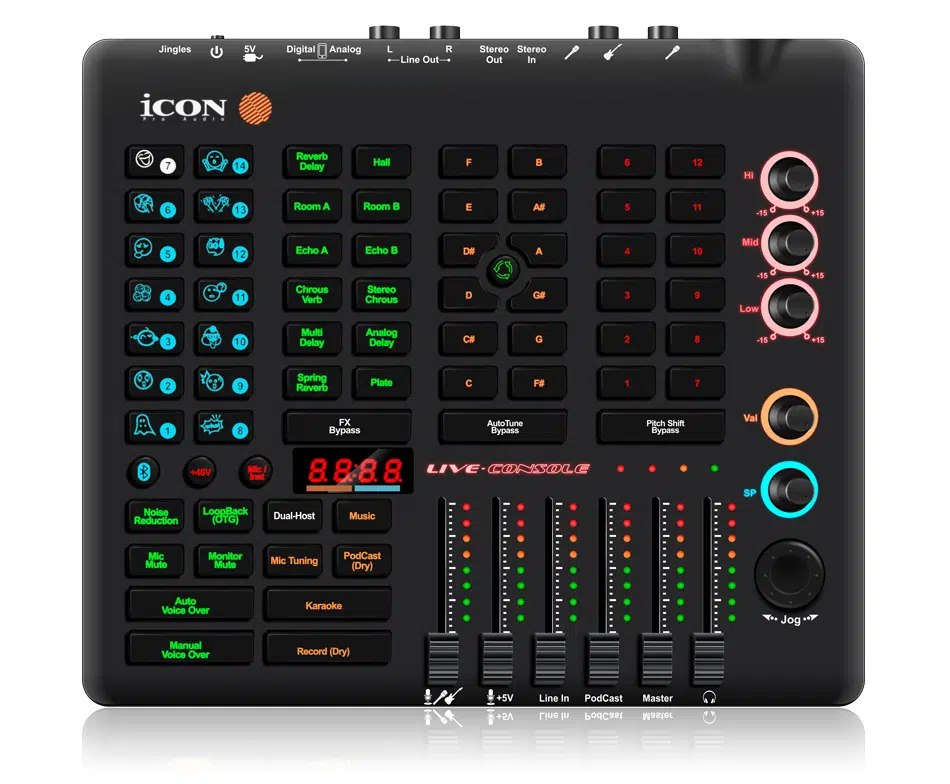 ממשק סטרימינג חכם Live Console