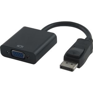 מתאם Display Port to VGA לחיבור מסך נוסף במחשבים נייחים תומכים OEM