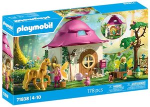 Princess Magic – בית הפיות עם חד קרן זהוב 178 חלקים דגם 71838