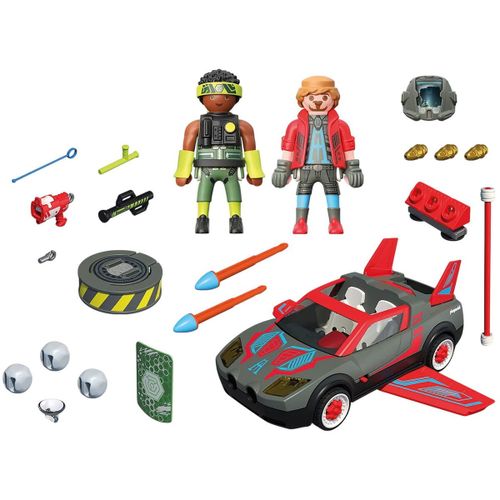 HEROES – רכב מעופף משנה צורה עם דמויות דורסון 70 חלקים דגם 71832