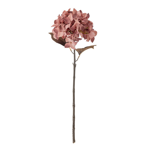 ענף הידרנג'אה מלאכותי Hydrangea - ורוד