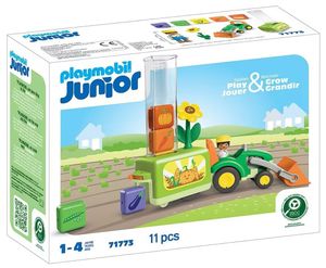 JUNIOR – טרקטור איסוף ירקות 11 חלקים דגם 71773