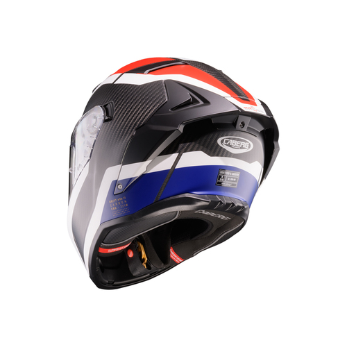 קסדת כביש מלאה קאברג דריפט איבו קרבון 2 CABERG DRIFT EVO CARBON II שחור\כחול\אדום מט