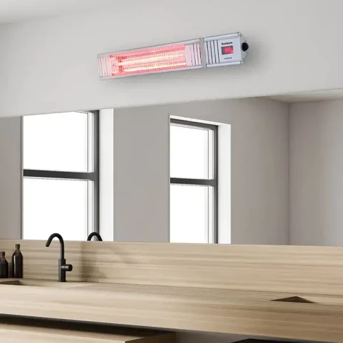 תנור קיר אינפרא 9 דרגות עם שלט SEMICOM 2000W HAH-2044 