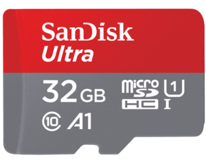 כרטיס זיכרון מיקרו SanDisk Ultra MicroSD 32GB