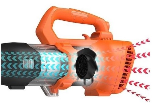 מפוח אוויר חשמלי Black+Decker BEBL185-QS 1850W