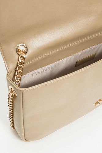 Soft shoulder bag with Oval T