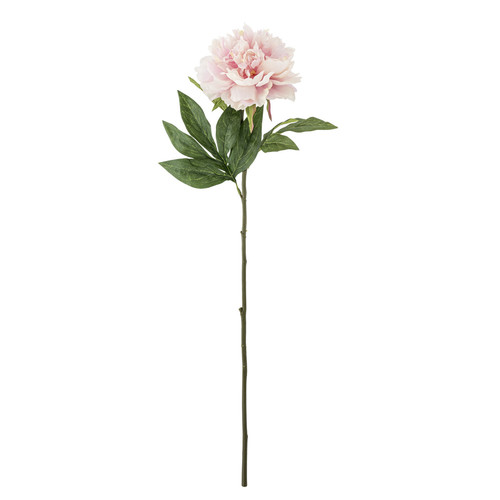 ענף אדמונית מלאכותי Peony - ורוד
