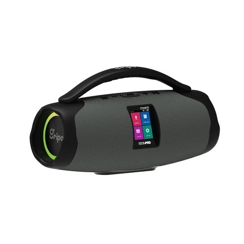 רמקול משולב נגן - BOOMPRO 40W - אפור