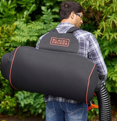 מפוח אוויר ושואב עלים חשמלי Black+Decker BEBLV300 3000W