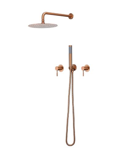 סט רחצה יהלום 7 חלקים - רוז גולד
