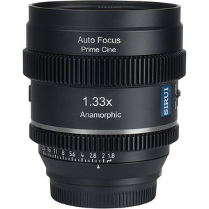 עדשה אנמורפית אוטופוקוס Sirui 20mm T1.8 1.33x S35 Autofocus Anamorphic (Nikon Z, Neutral Flares)