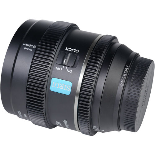 עדשה אנמורפית אוטופוקוס Sirui 20mm T1.8 1.33x S35 Autofocus Anamorphic (Nikon Z, Neutral Flares)