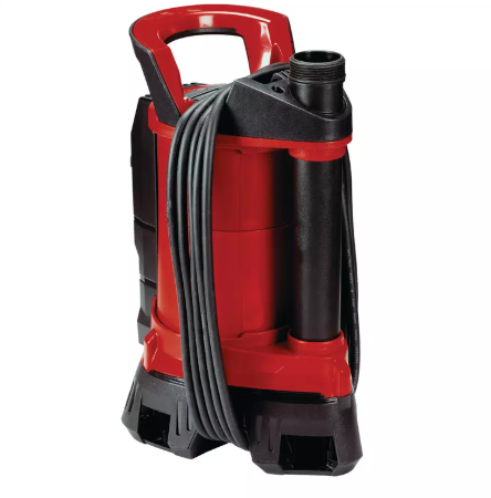 משאבה טבולה 690W EINHELL כולל חיישן טכנולוגיית Aqua Sensor לשאיבת מים נקיים/מלוכלכים עם חלקיקים עד 35 מ