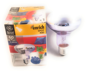 נורה לגידול צמחים רפלקטור 60W GE GENERAL ELECTRIC