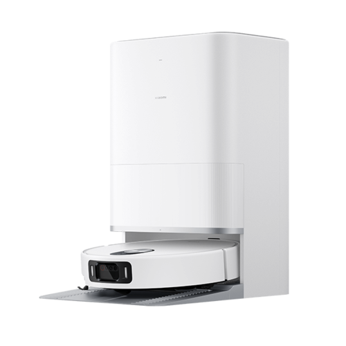 שואב אבק שוטף רובוטי שיאומי דגם Xiaomi Robot Vacuum 5 Pro בצבע לבן