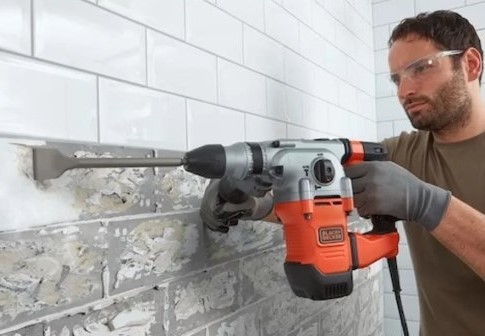 פטישון עוצמתי Black+Decker BEHS03K-QS 1250W