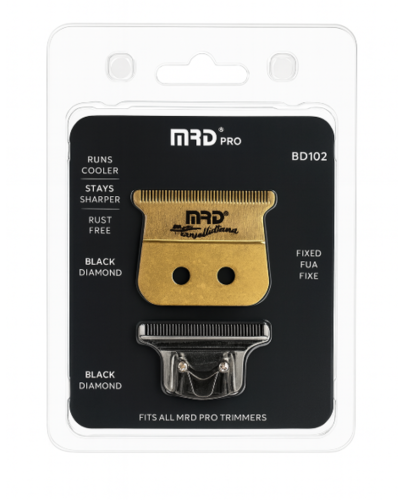פלטה וסכין חיתוך MRD PRO TITANUM X-PRO fixed+DLC the one moving 