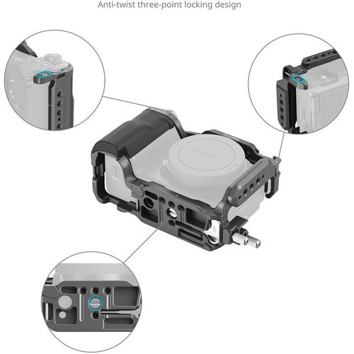 קיט כלוב למצלמת סוני SmallRig HawkLock Quick Release Sony ZV-E10 II