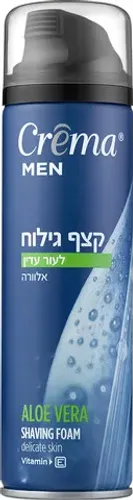 קרמה קצף גילוח לעור עדין 200 מ