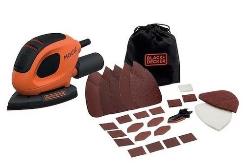 מלטשת פינות רוטטת Black+Decker BEW230BC-QS