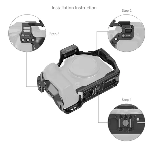 כלוב למצלמת קנון SmallRig HawkLoc Cage Canon EOS R6 Mark II