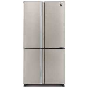 מקרר 4 דלתות 611 ליטר Sharp SJ-FERN87V-BS סילבר