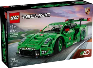  טכני - מכונית מרוץ PORSCHE 911 GT3 R REXY AO RACING LEGO 42224