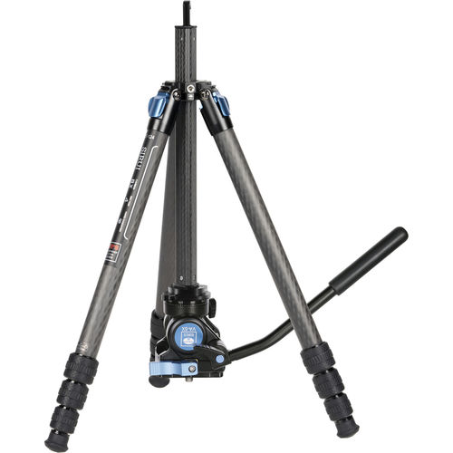 חצובת וידאו סיבי פחמן - Sirui ST124 4-Section Carbon Fiber Tripod & VA-5 X Fluid Head Kit