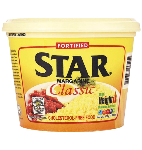 STAR - ממרח מרגרינה על בסיס שמן צמחי 250 גרם 